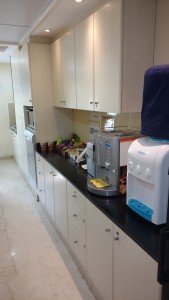 pantry area avanta serviced office saket